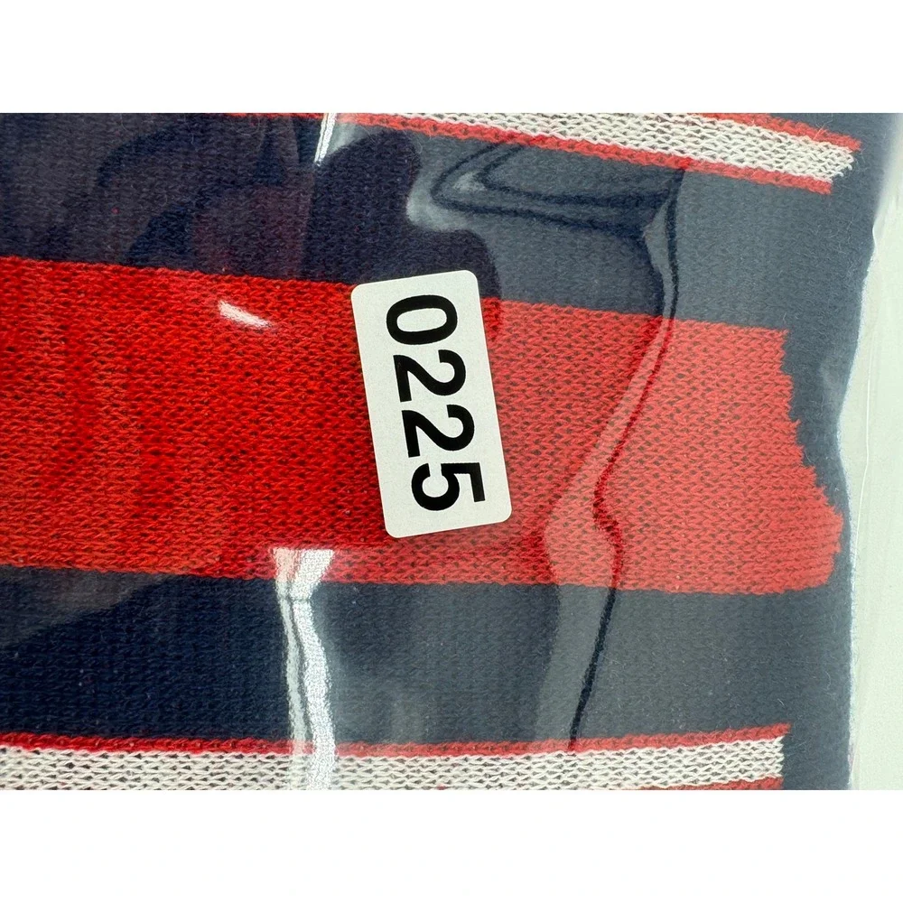 Forever Collectibles New England Patriots‎ NFL Knit Scarf Navy Red White Fringe